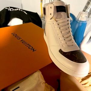 Louis V Boom Box Sneaker (aka high top air force1)